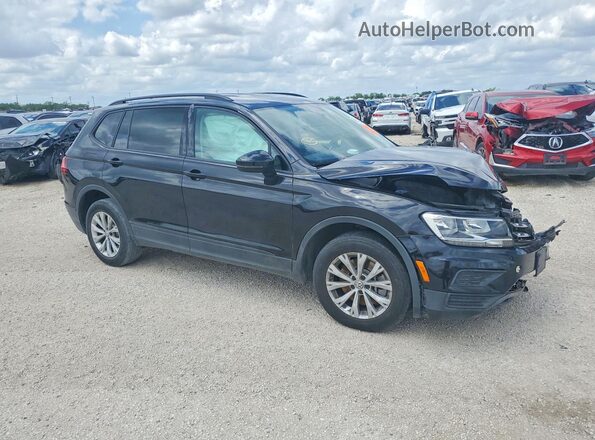 3VV0B7AX9LM138864 2020 VOLKSWAGEN TIGUAN Black Передня права чверть