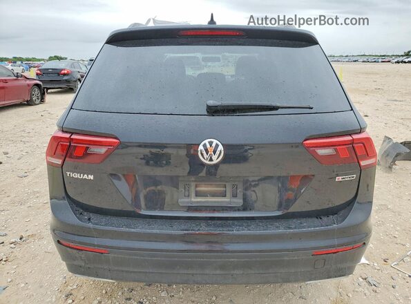 3VV0B7AX9LM138864 2020 VOLKSWAGEN TIGUAN Black Вид ззаду