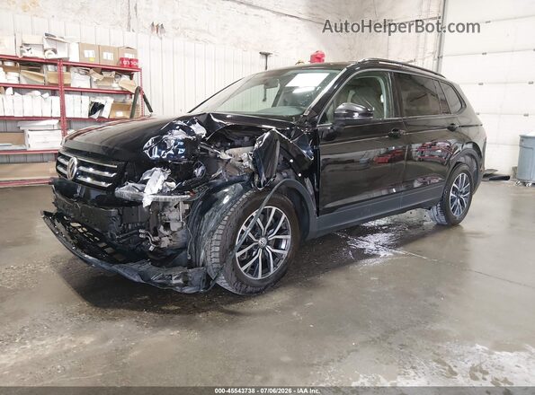3VV0B7AX9MM043254 2021 VOLKSWAGEN TIGUAN Black Front left