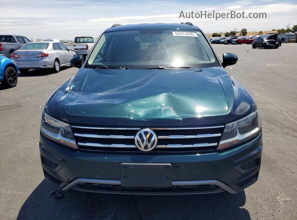 3VV1B7AX0KM101818 2019 VOLKSWAGEN TIGUAN Green წინა ხედი
