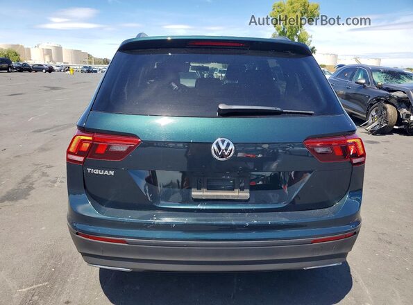 3VV1B7AX0KM101818 2019 VOLKSWAGEN TIGUAN Green უკანა ხედი