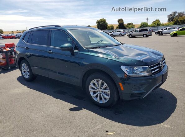 3VV1B7AX0KM101818 2019 VOLKSWAGEN TIGUAN Green წინა მარჯვენა