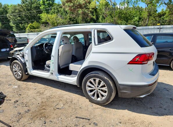 3VV1B7AX0KM125553 2019 VOLKSWAGEN TIGUAN White Հետևի ձախ