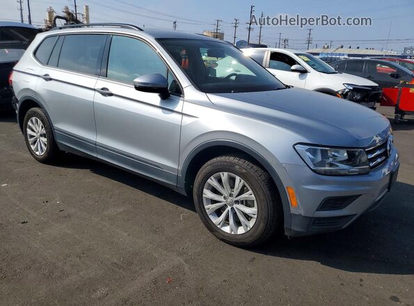3VV1B7AX0KM125911 2019 VOLKSWAGEN TIGUAN Silver Przód prawy