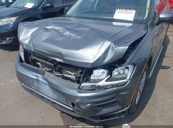 3VV1B7AX0LM008962 2020 VOLKSWAGEN TIGUAN Gray Դիմացի տեսք