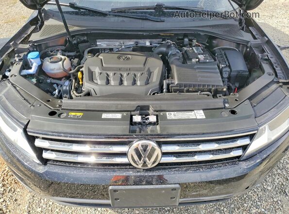 3VV1B7AX0LM058843 2020 VOLKSWAGEN TIGUAN Black უკანა სალონის ხედი