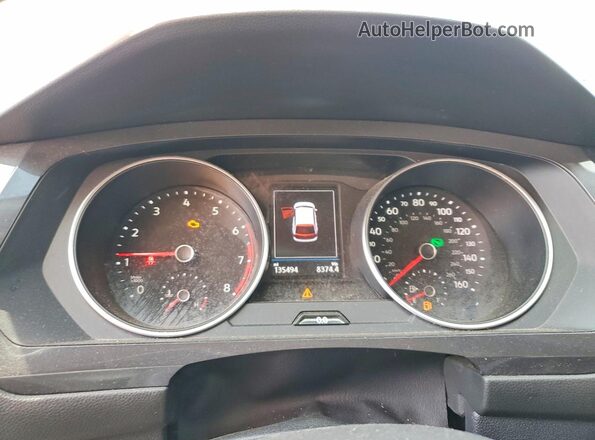3VV1B7AX0MM077099 2021 VOLKSWAGEN TIGUAN Blue Սարքավորումների վահանակի տեսք