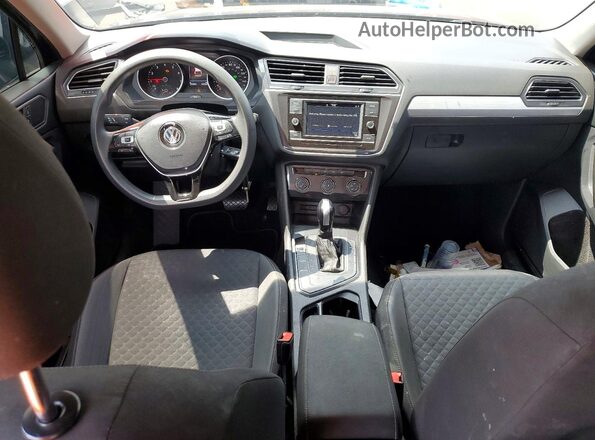 3VV1B7AX0MM077099 2021 VOLKSWAGEN TIGUAN Blue Առջևի վահանակի տեսք