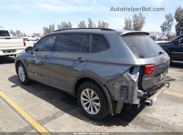 3VV1B7AX1JM119128 2018 VOLKSWAGEN TIGUAN Gray Rear left