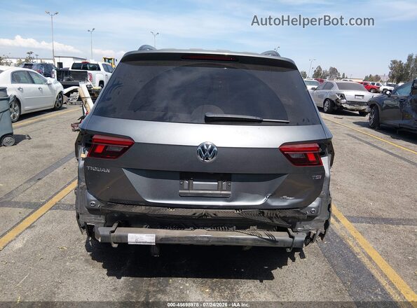 3VV1B7AX1JM119128 2018 VOLKSWAGEN TIGUAN Gray Front view
