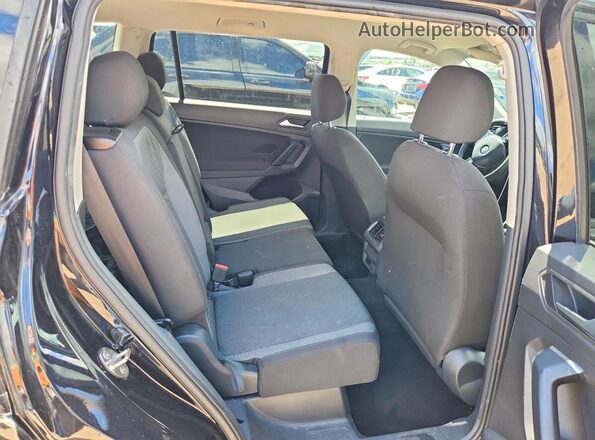 3VV1B7AX1KM101679 2019 VOLKSWAGEN TIGUAN Black Widok tylnych siedzeń