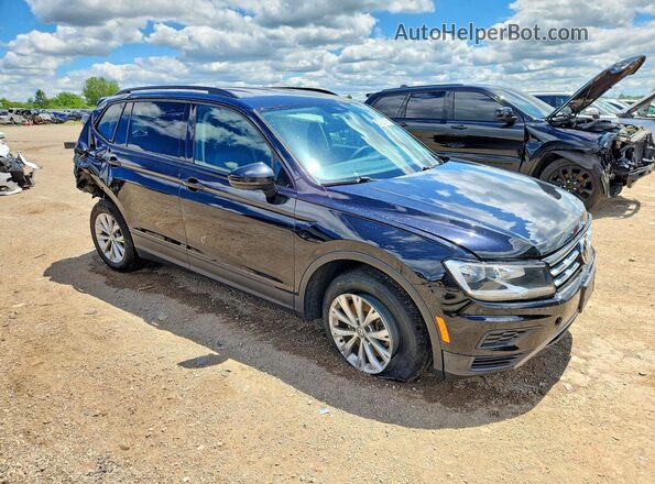 3VV1B7AX1KM101679 2019 VOLKSWAGEN TIGUAN Black Przód prawy