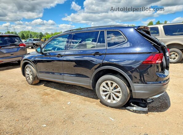 3VV1B7AX1KM101679 2019 VOLKSWAGEN TIGUAN Black Tył lewy