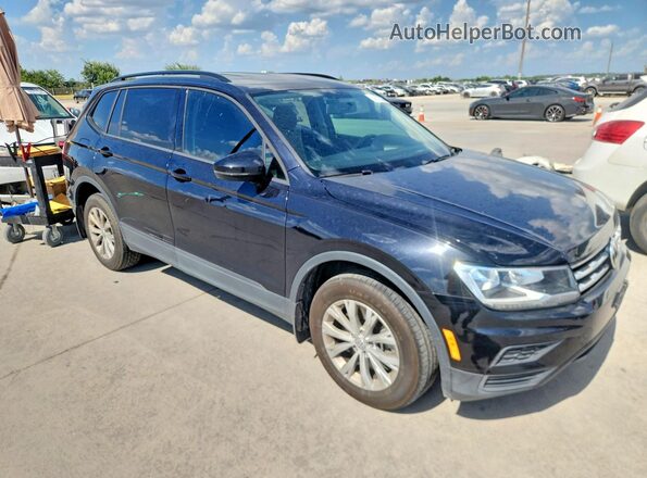 3VV1B7AX1LM052761 2020 VOLKSWAGEN TIGUAN Черный Передняя правая четверть