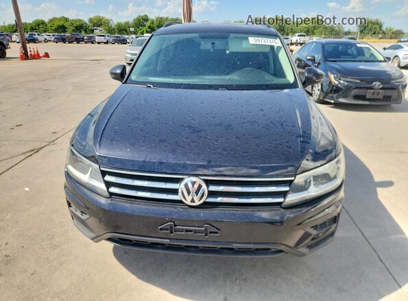 3VV1B7AX1LM052761 2020 VOLKSWAGEN TIGUAN Черный Вид спереди