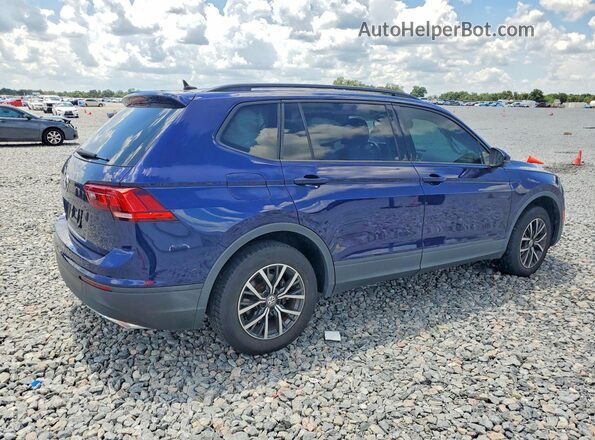 3VV1B7AX1MM077239 2021 VOLKSWAGEN TIGUAN Blue Tył prawy