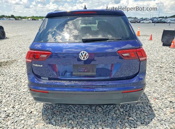 3VV1B7AX1MM077239 2021 VOLKSWAGEN TIGUAN Blue Widok z tyłu