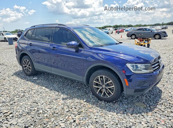 3VV1B7AX1MM077239 2021 VOLKSWAGEN TIGUAN Blue Przód prawy