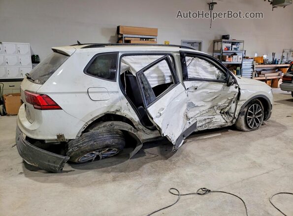 3VV1B7AX2MM111379 2021 VOLKSWAGEN TIGUAN Белый Задняя правая четверть