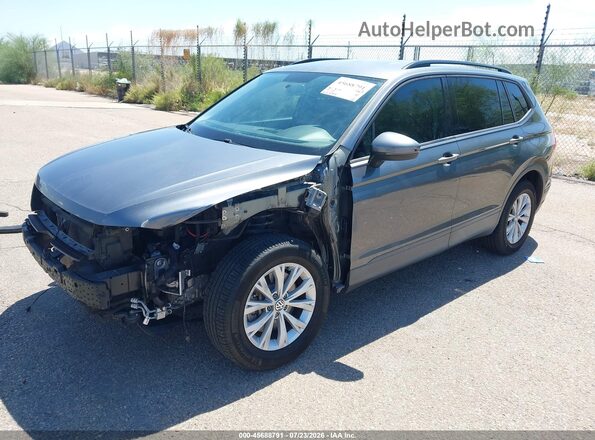 3VV1B7AX3KM181941 2019 VOLKSWAGEN TIGUAN Gray Передня ліва чверть