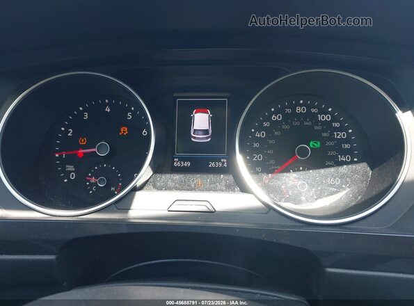 3VV1B7AX3KM181941 2019 VOLKSWAGEN TIGUAN Gray Вид задніх сидінь
