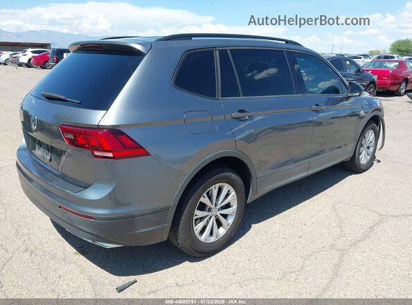 3VV1B7AX3KM181941 2019 VOLKSWAGEN TIGUAN Gray Задня права чверть