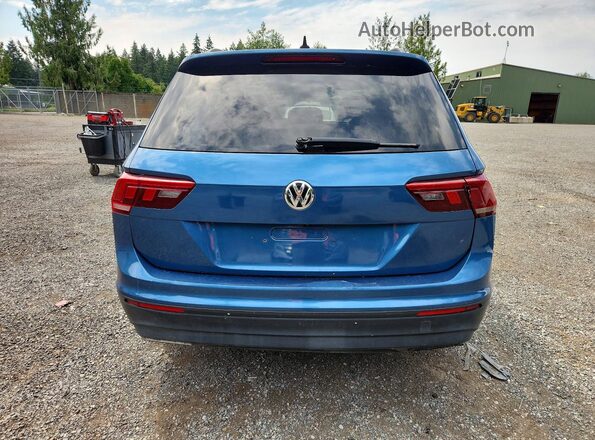 3VV1B7AX3LM059758 2020 VOLKSWAGEN TIGUAN Blue Vista trasera