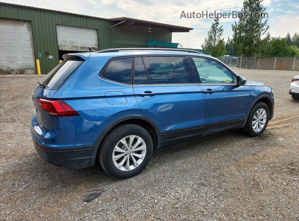 3VV1B7AX3LM059758 2020 VOLKSWAGEN TIGUAN Blue Trasero derecho