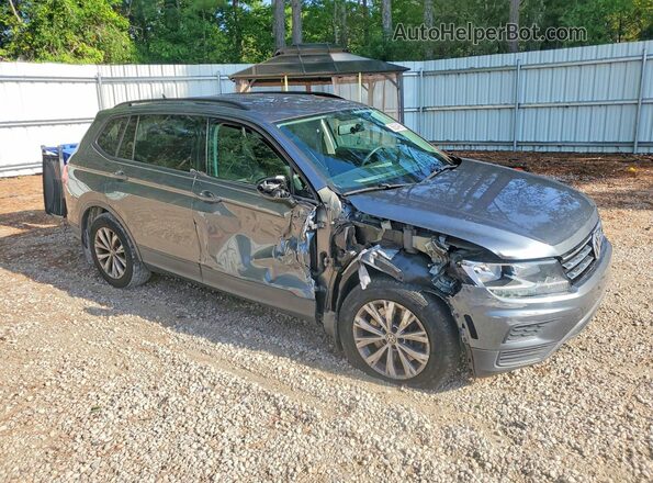 3VV1B7AX3LM143434 2020 VOLKSWAGEN TIGUAN Синий Передняя правая четверть