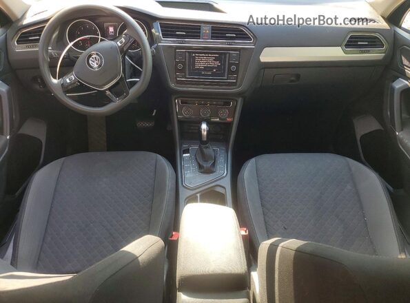 3VV1B7AX3LM143434 2020 VOLKSWAGEN TIGUAN Синий Вид панели приборов