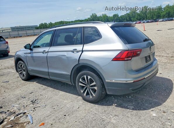 3VV1B7AX3NM028321 2022 VOLKSWAGEN TIGUAN Silver უკანა მარცხენა