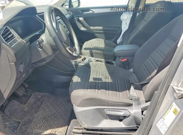 3VV1B7AX3NM028321 2022 VOLKSWAGEN TIGUAN Silver წინა სალონის ხედი