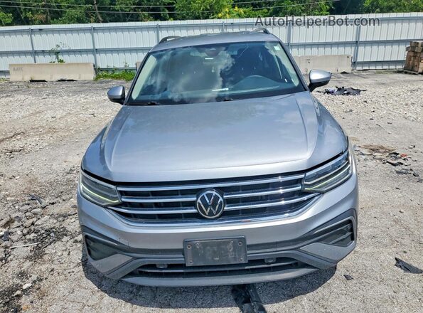 3VV1B7AX3NM028321 2022 VOLKSWAGEN TIGUAN Silver წინა ხედი