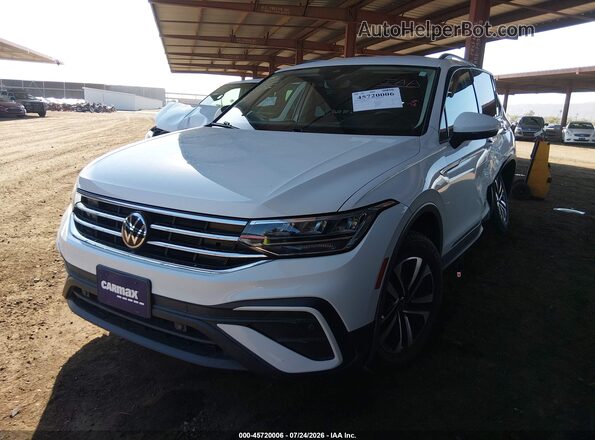 3VV1B7AX3NM083710 2022 VOLKSWAGEN TIGUAN White Front left