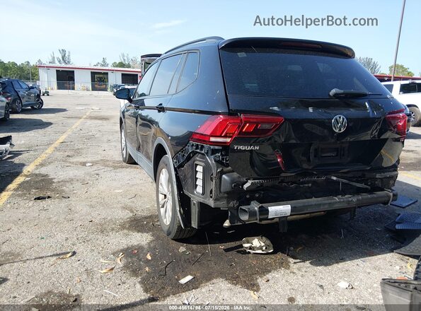3VV1B7AX4JM015247 2018 VOLKSWAGEN TIGUAN Черный Задняя левая четверть