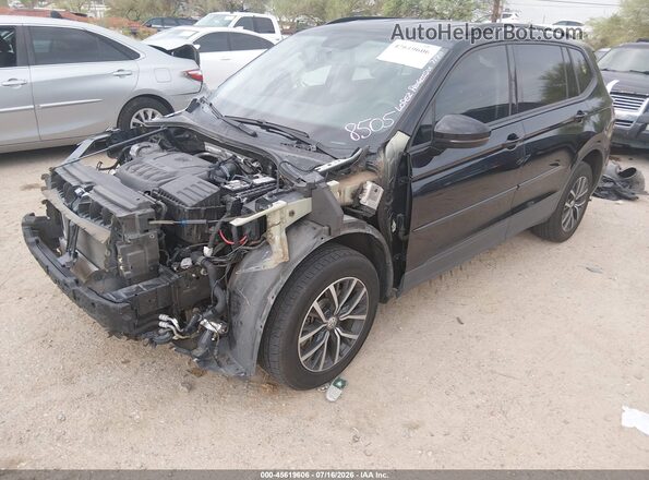 3VV1B7AX4MM076358 2021 VOLKSWAGEN TIGUAN Black Vista tres cuartos delantera izquierda