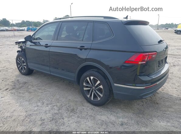 3VV1B7AX4NM052448 2022 VOLKSWAGEN TIGUAN Black Trasero izquierdo