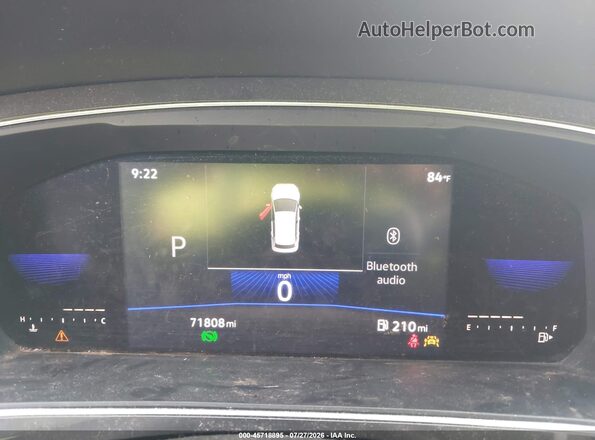 3VV1B7AX4NM052448 2022 VOLKSWAGEN TIGUAN Black Vista de los asientos traseros
