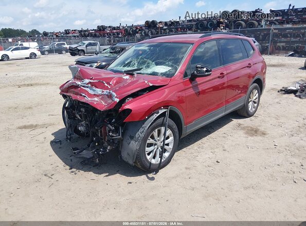 3VV1B7AX5JM017461 2018 VOLKSWAGEN TIGUAN Red Front left