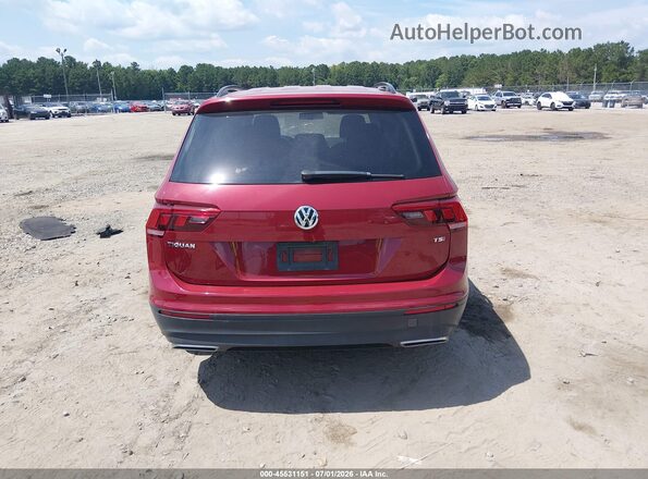 3VV1B7AX5JM017461 2018 VOLKSWAGEN TIGUAN Red 