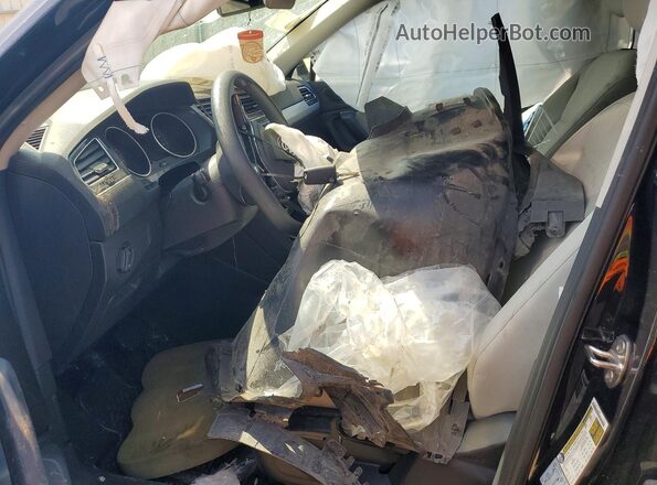 3VV1B7AX5LM140471 2020 VOLKSWAGEN TIGUAN Black Вид салону спереду