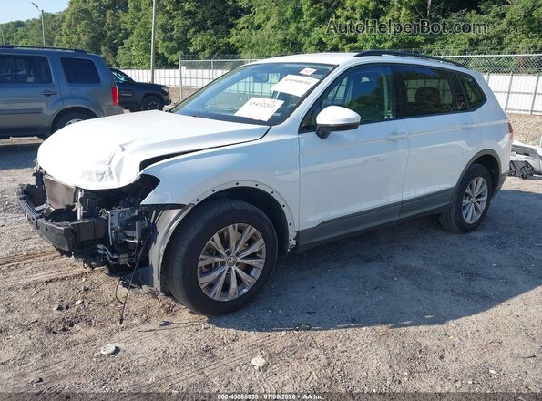 3VV1B7AX5LM144696 2020 VOLKSWAGEN TIGUAN White წინა მარცხენა ხედი სამი მეოთხედიდან