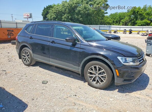 3VV1B7AX5MM056913 2021 VOLKSWAGEN TIGUAN Black Przód prawy