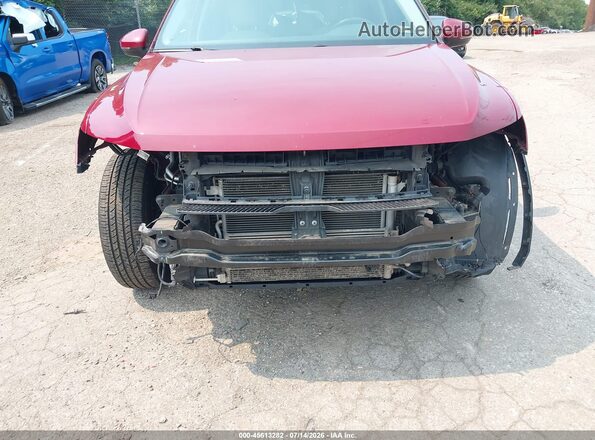 3VV1B7AX6JM021275 2018 VOLKSWAGEN TIGUAN Red Widok z przodu