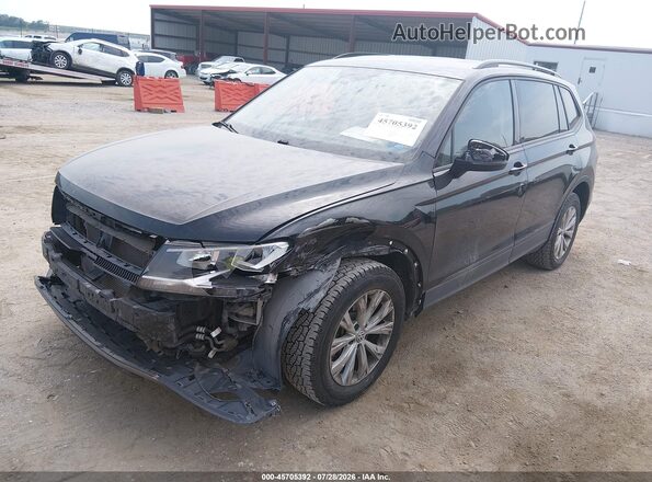3VV1B7AX6JM081346 2018 VOLKSWAGEN TIGUAN Black Առջևի ձախ երեք քառորդ տեսարան
