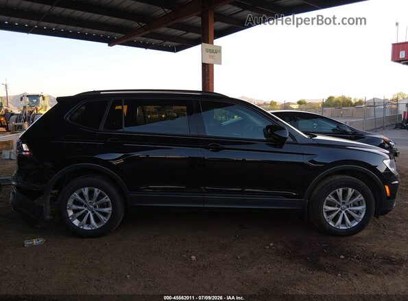 3VV1B7AX6LM029492 2020 VOLKSWAGEN TIGUAN Black Widok wnętrza z tyłu