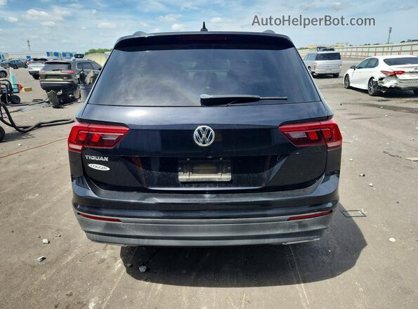 3VV1B7AX6LM063061 2020 VOLKSWAGEN TIGUAN Black უკანა ხედი