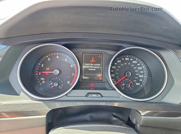 3VV1B7AX6MM013942 2021 VOLKSWAGEN TIGUAN Black Vista del cuadro de instrumentos