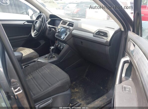 3VV1B7AX6NM012405 2022 VOLKSWAGEN TIGUAN Серый Вид салона спереди