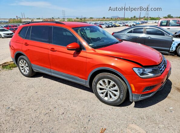 3VV1B7AX7KM140485 2019 VOLKSWAGEN TIGUAN Orange Przód prawy